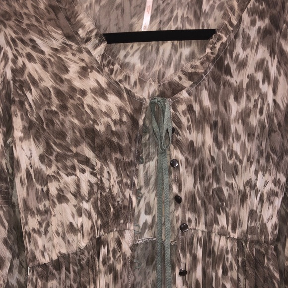 NWOT Free People Dreamtime Leopard Dress - Picture 10 of 10
